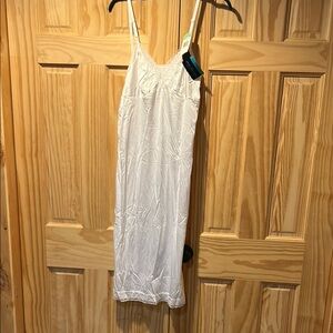 Vanity Fair Ivory Satin Slip
